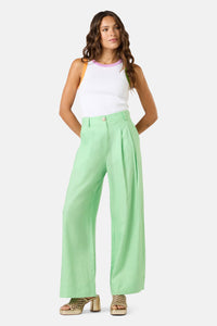 Gorman - Olivia Tailored Linen Pant - apple