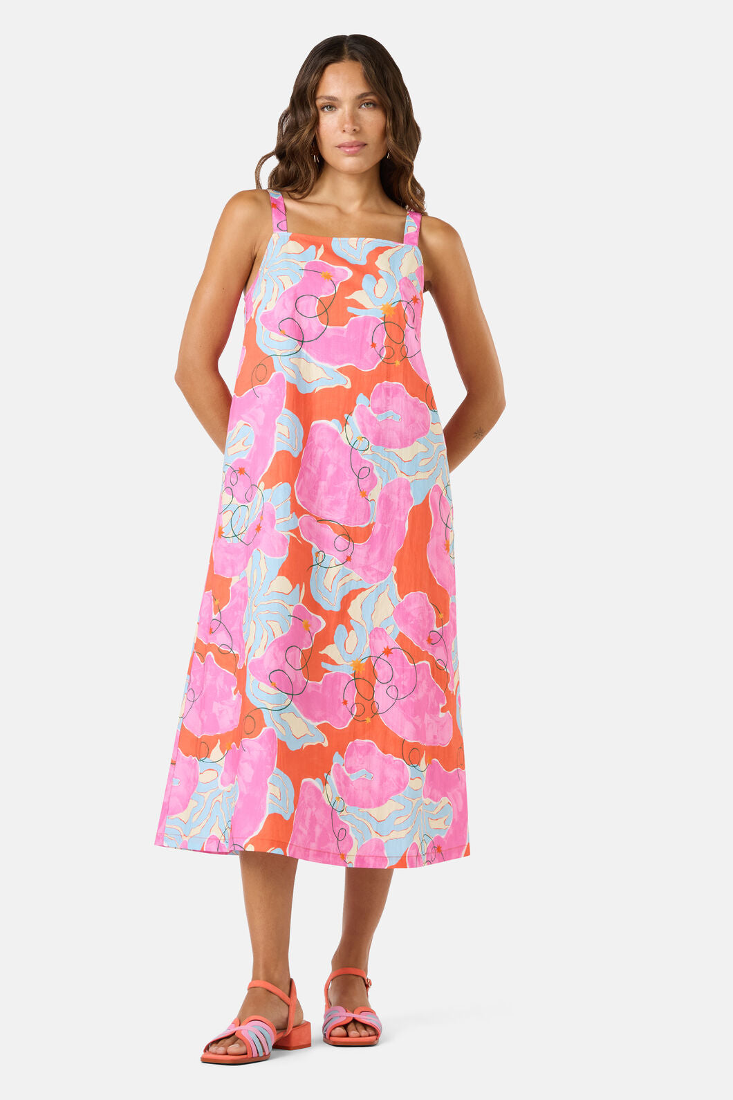 Gorman - Fleur Rosa Print Midi Dress - print