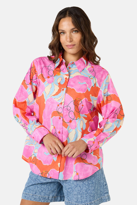 Gorman - Fleur Rosa Print Shirt - print