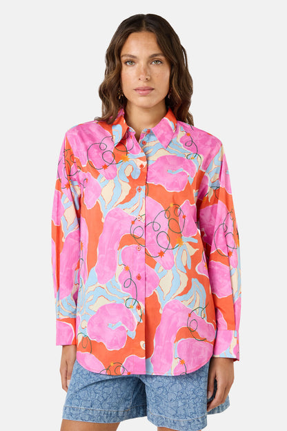 Gorman - Fleur Rosa Print Shirt - print