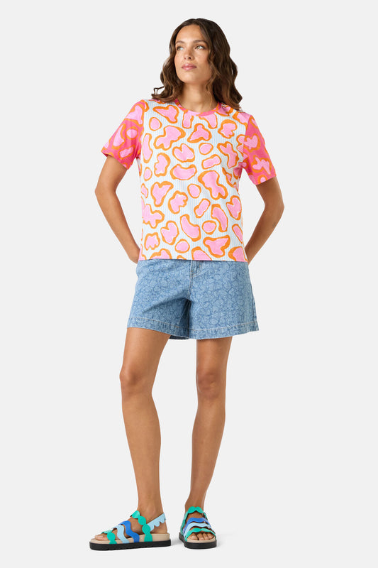 Gorman - Fleur Rosa Print Classic Tee - print