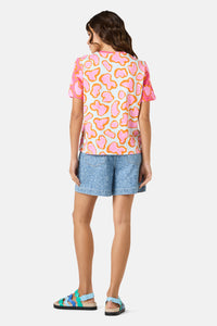 Gorman - Fleur Rosa Print Classic Tee - print