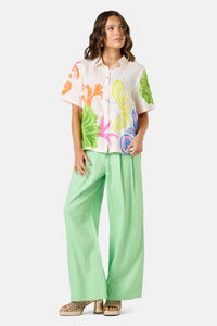 Gorman - Fleur Tango Print Linen Shirt - print