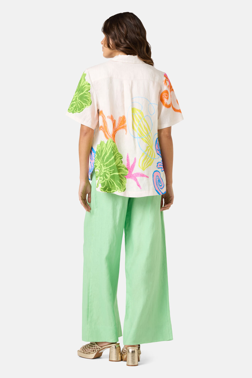 Gorman - Fleur Tango Print Linen Shirt - print