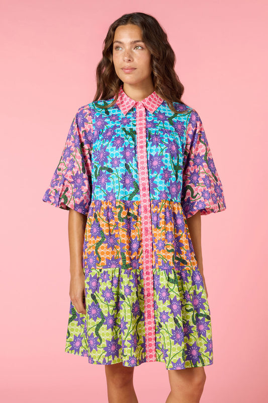 Gorman - Serpent's Bloom Shirt Dress - print