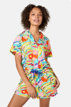 Gorman - Festive PJ Shorts Set - print
