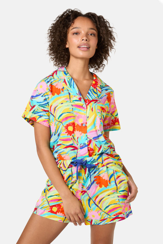 Gorman - Festive PJ Shorts Set - print