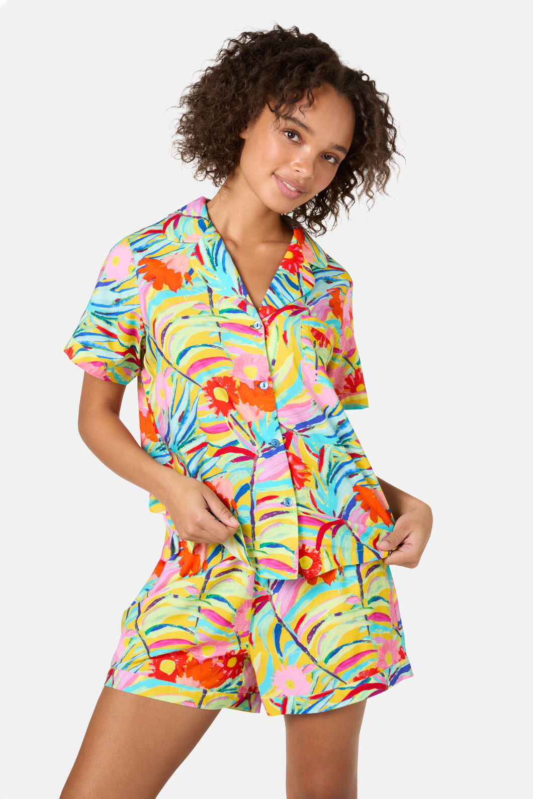 Gorman - Festive PJ Shorts Set - print