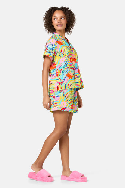 Gorman - Festive PJ Shorts Set - print