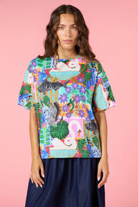 Gorman - All Things Print Oversize Tee - print