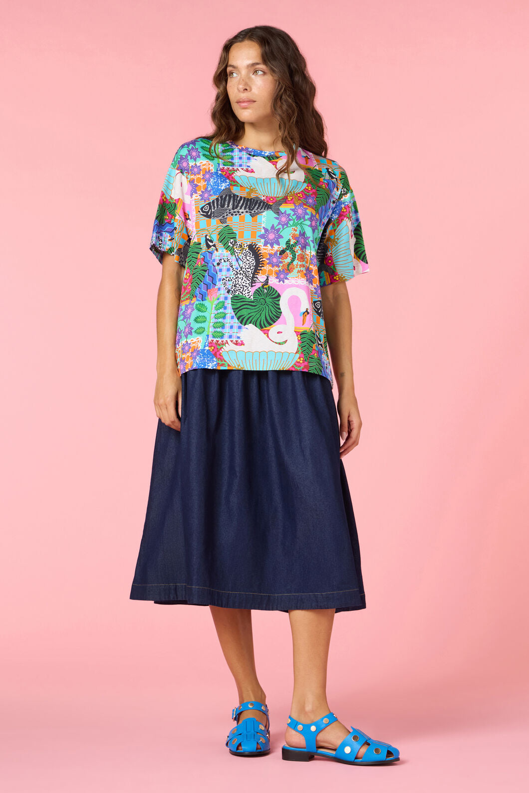 Gorman - All Things Print Oversize Tee - print