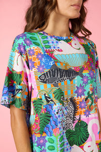 Gorman - All Things Print Oversize Tee - print