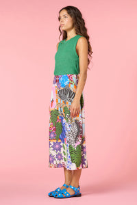 Gorman - All Things Linen Skirt - print