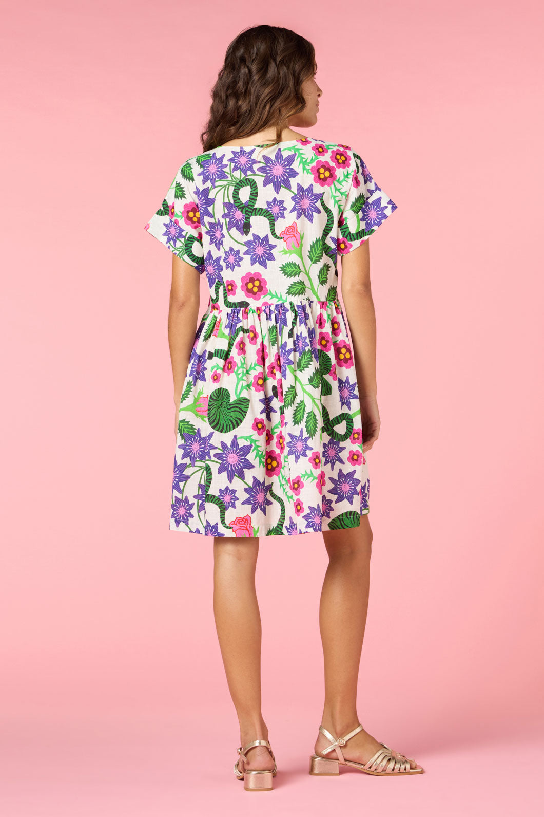 Gorman - Flowerful Print Smock Dress - print