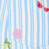 Antipasto Print Denim Skirt
