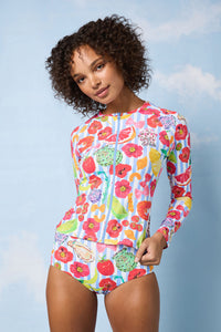 Gorman - Antipasto Print Rashie - print