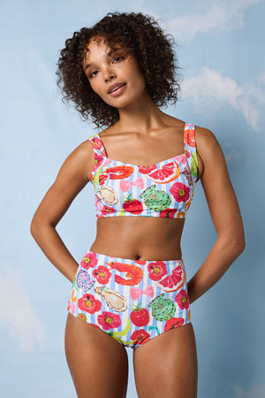 Gorman - Antipasto Print Bikini Top - print