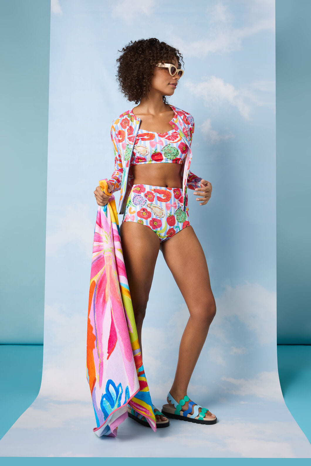 Gorman - Antipasto Print Bikini Top - print