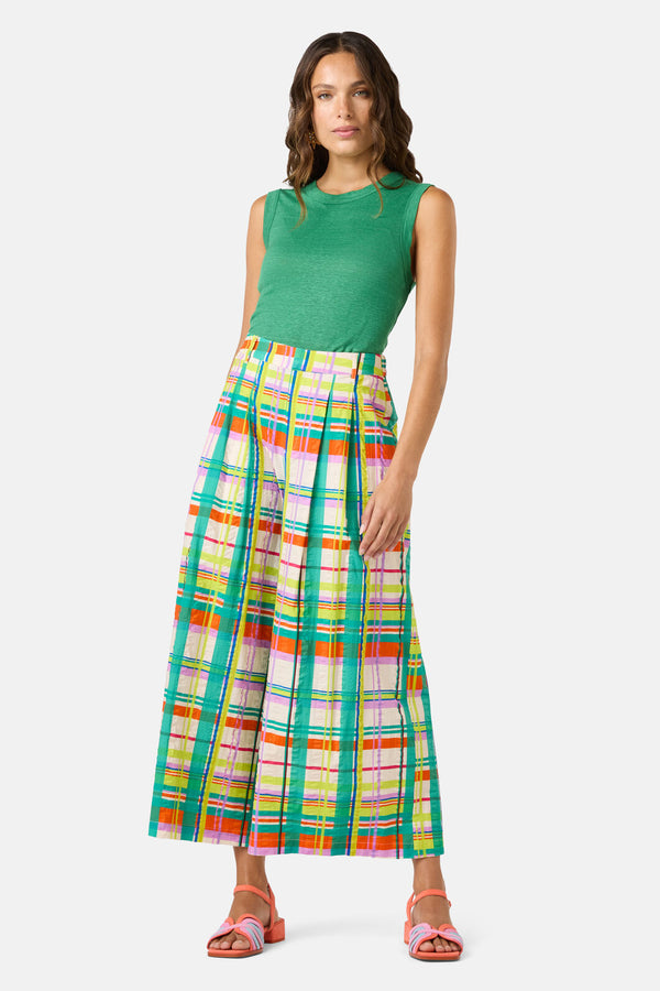 Gorman - Geo Pop Check Skort - print