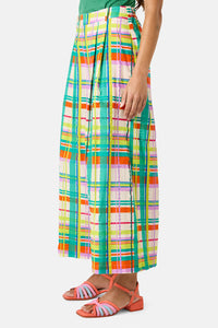 Gorman - Geo Pop Check Skort - print
