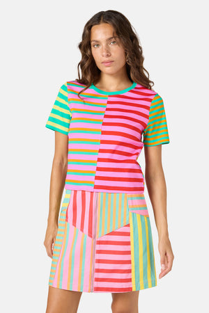 Gorman - Stripe Lover Crop Tee - print