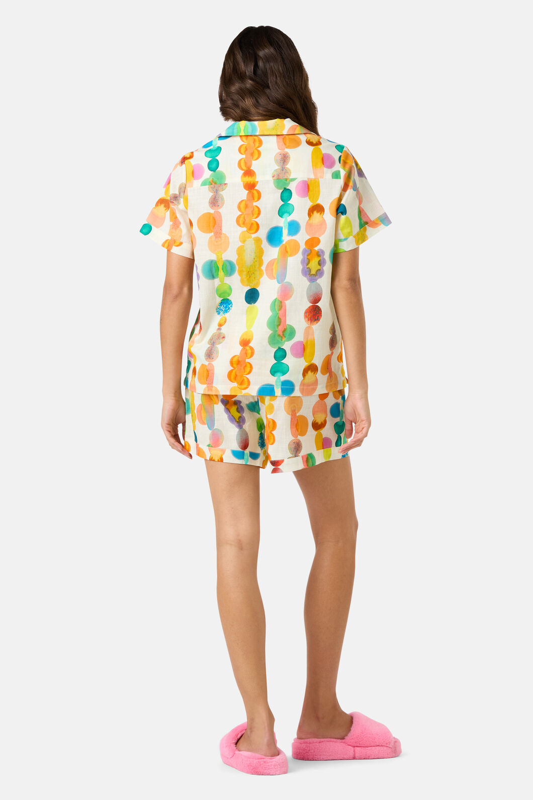 Gorman - Rainbow Drops Pj Shorts Set - print