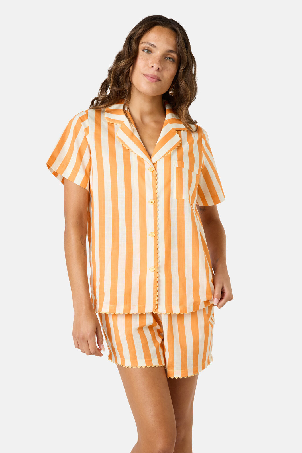 Gorman - Zesty Dreams Pj Shorts Set - stripe