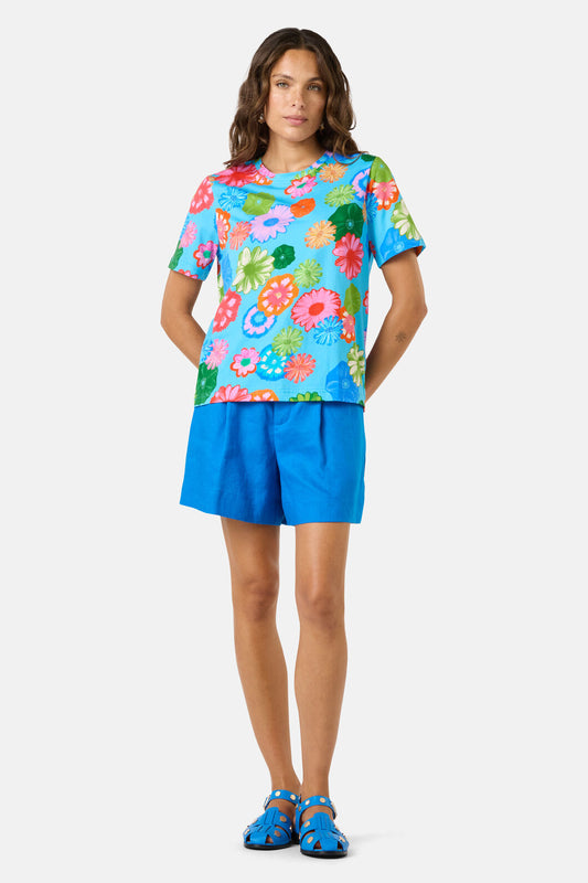 Gorman - Pressed Flower Classic Tee - print