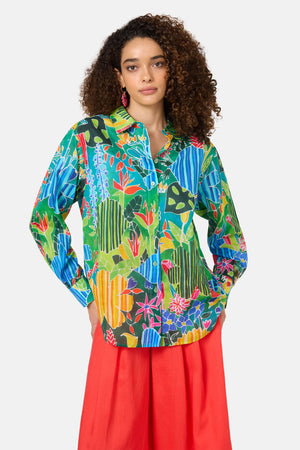 Gorman - Flower Garden Print Shirt - print