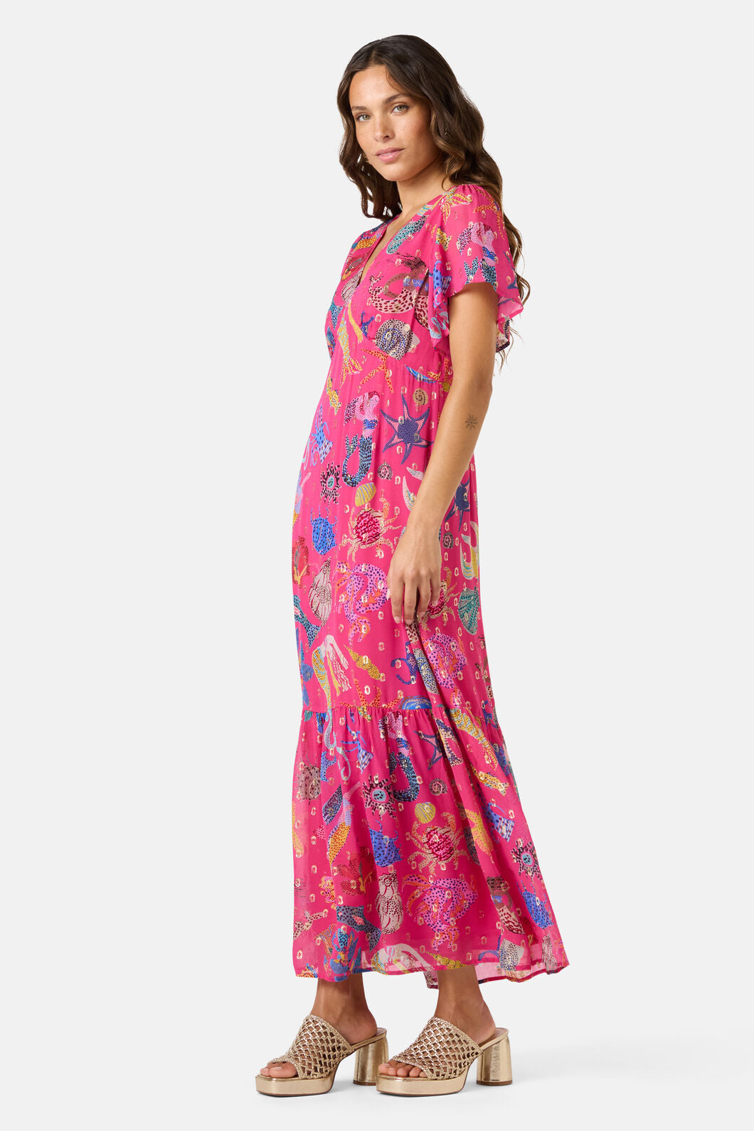 Gorman - Mermaid Glitter Party Dress - print