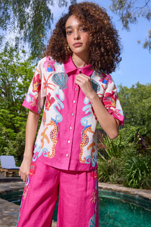 Gorman - Mermaid Resort Print Shirt - print