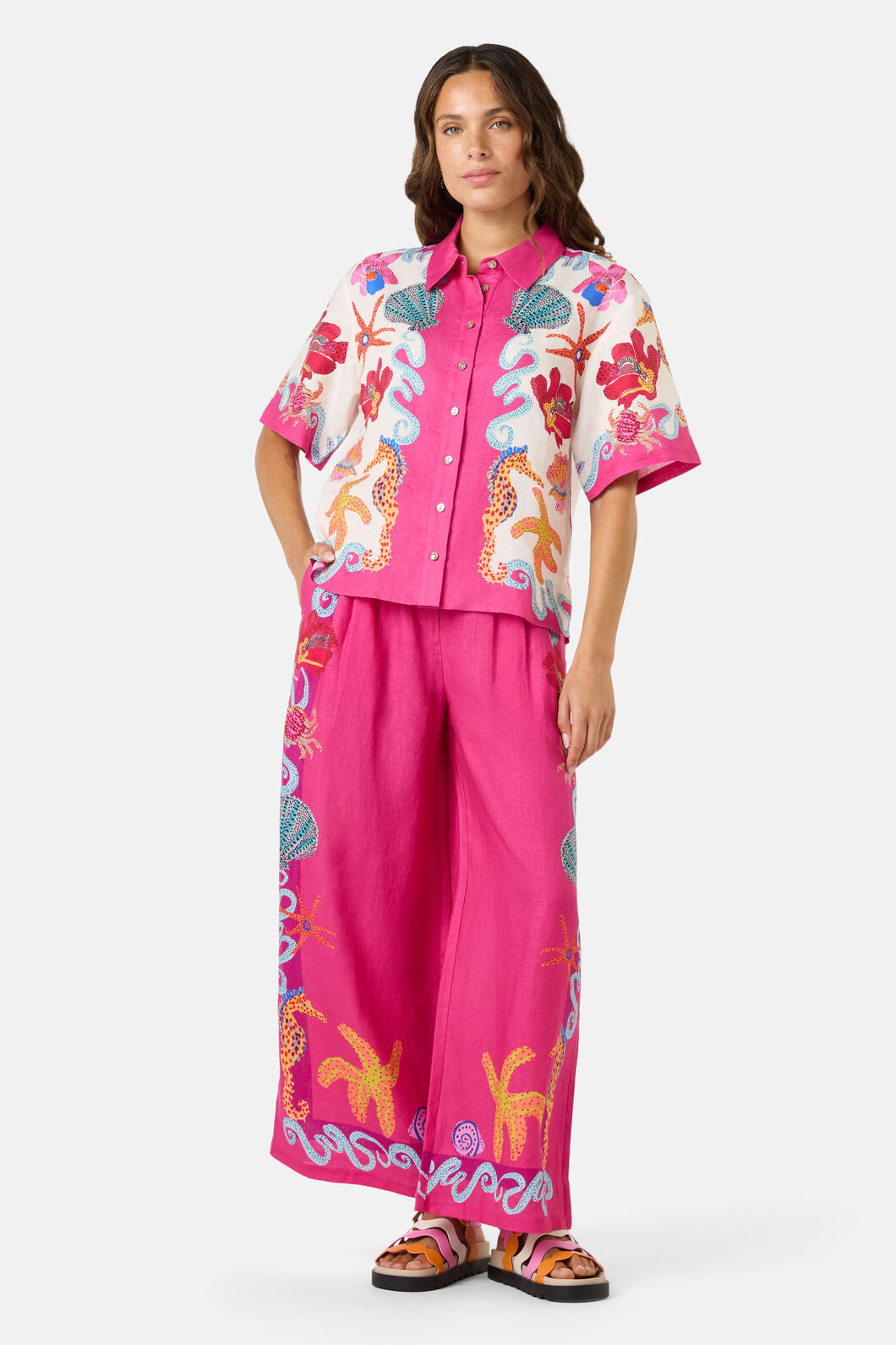 Gorman - Mermaid Resort Print Shirt - print