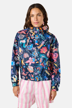Gorman - Mermaid Print Raincoat - print
