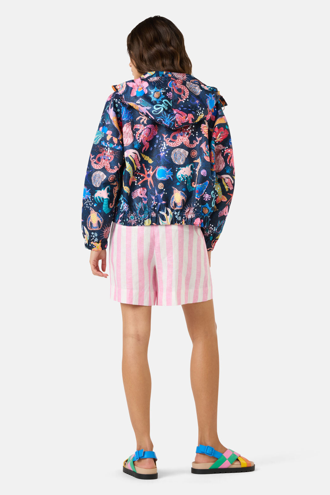 Gorman - Mermaid Print Raincoat - print