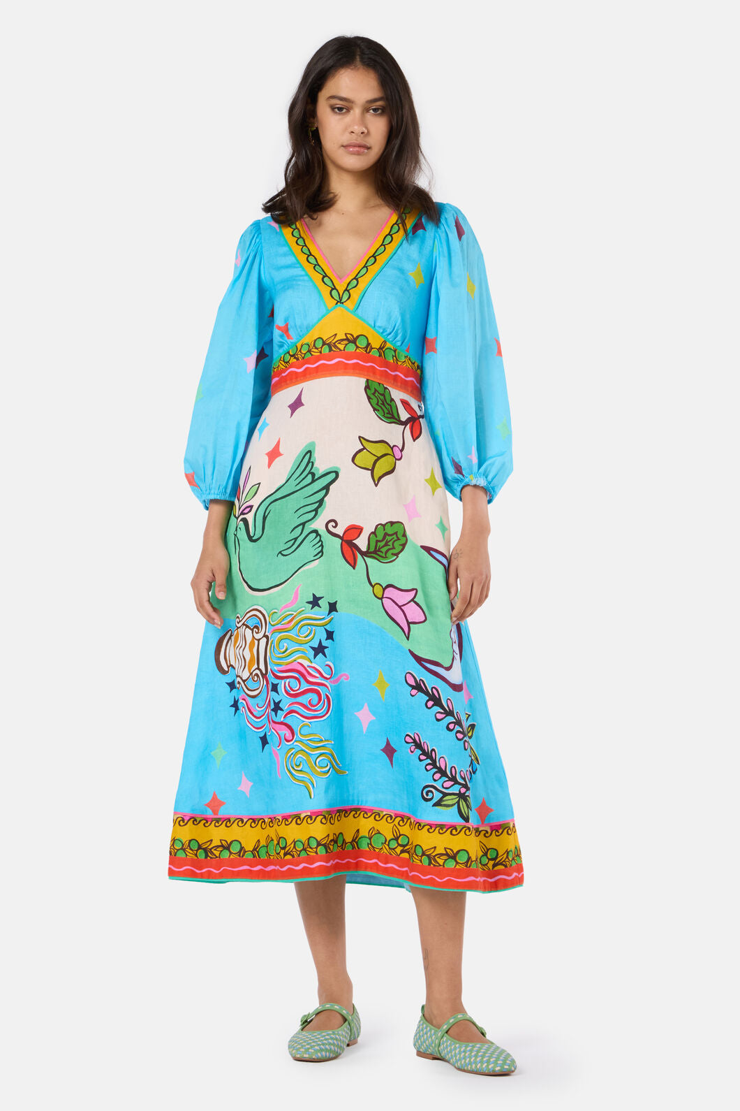 Gorman - Good Fortune Party Dress - print