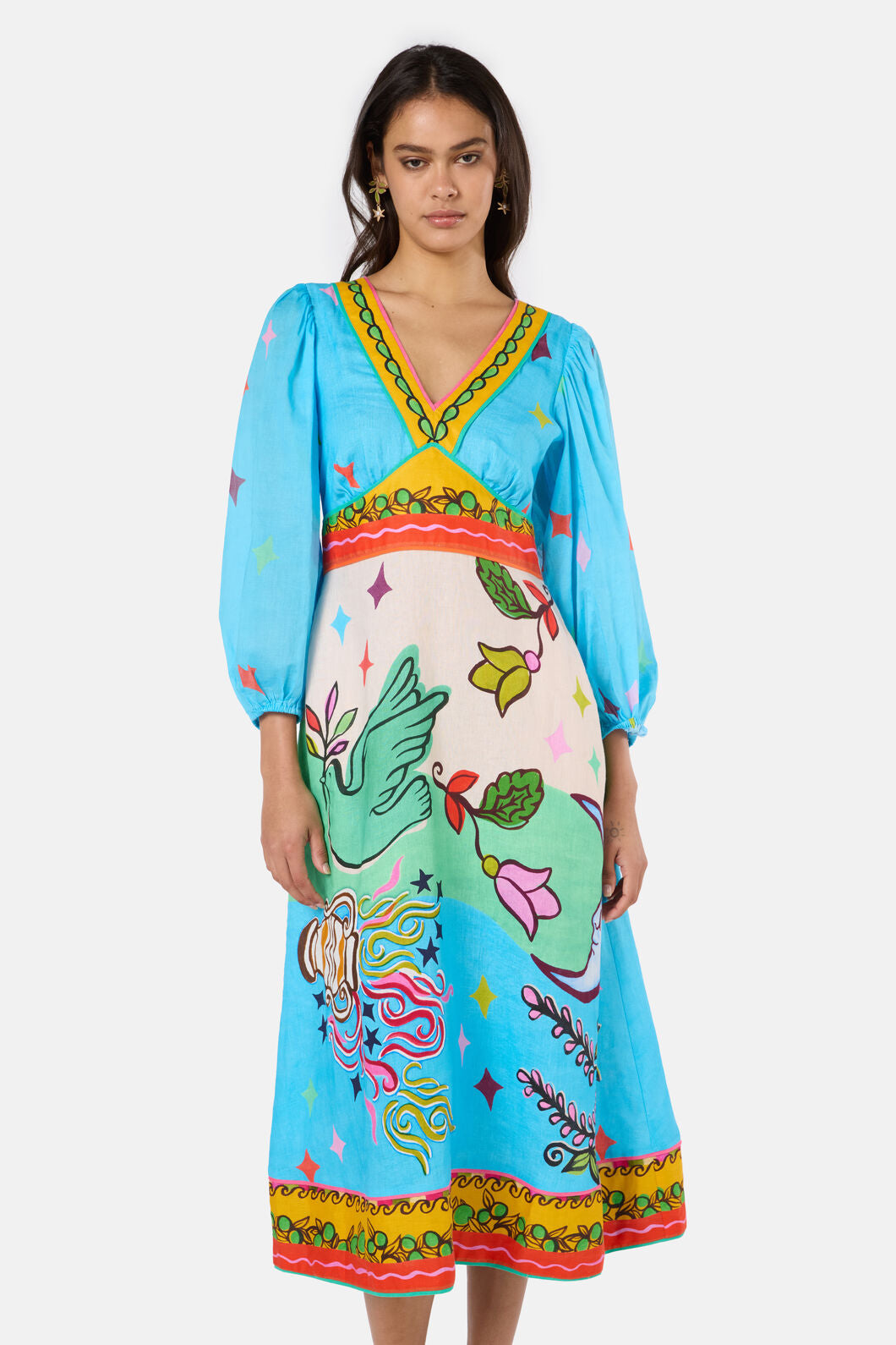 Gorman - Good Fortune Party Dress - print