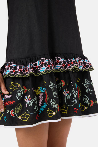Gorman - Good Fortune Shift Dress - black