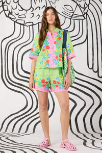 Botanica Linen Print Shirt