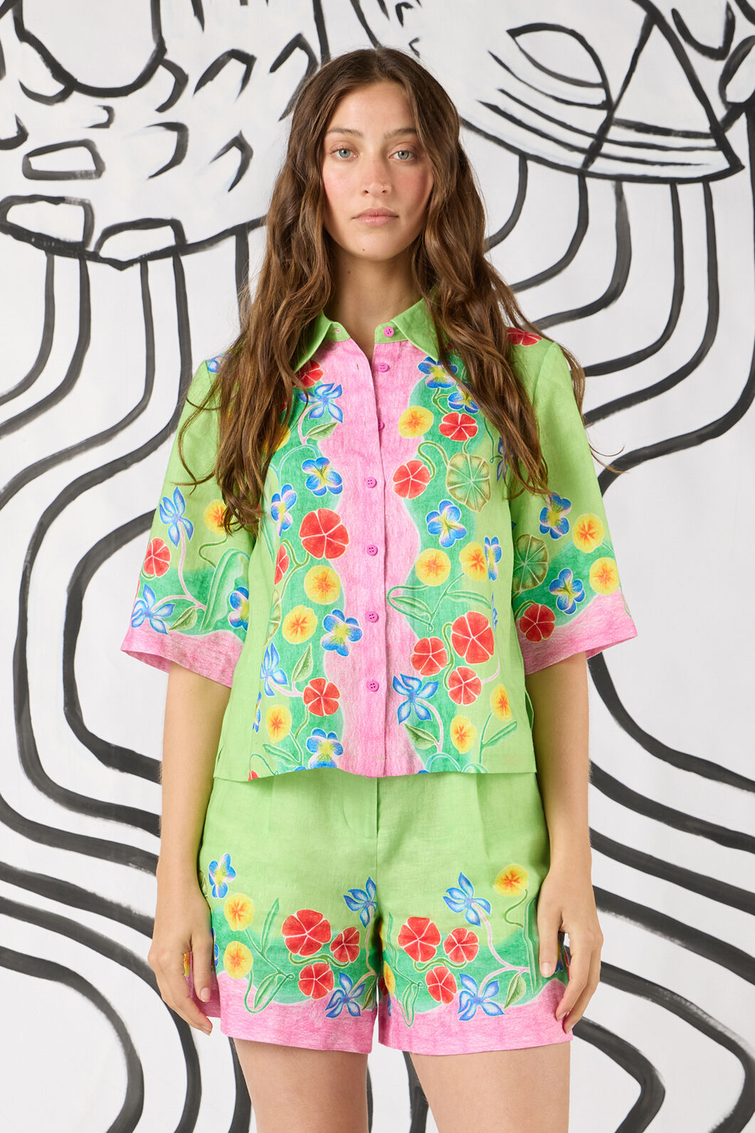 Gorman - Botanica Linen Print Shirt - print