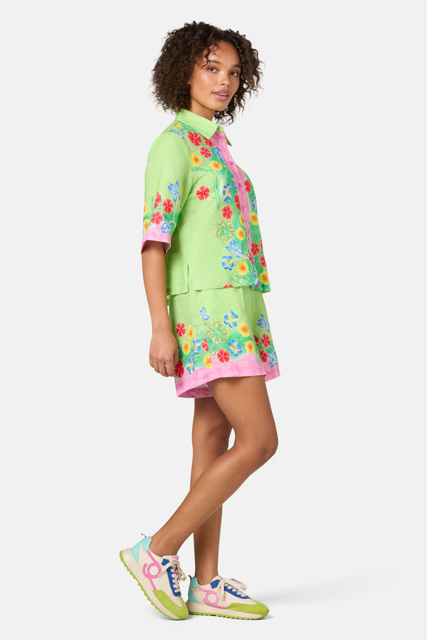 Gorman - Botanica Linen Print Shirt - print