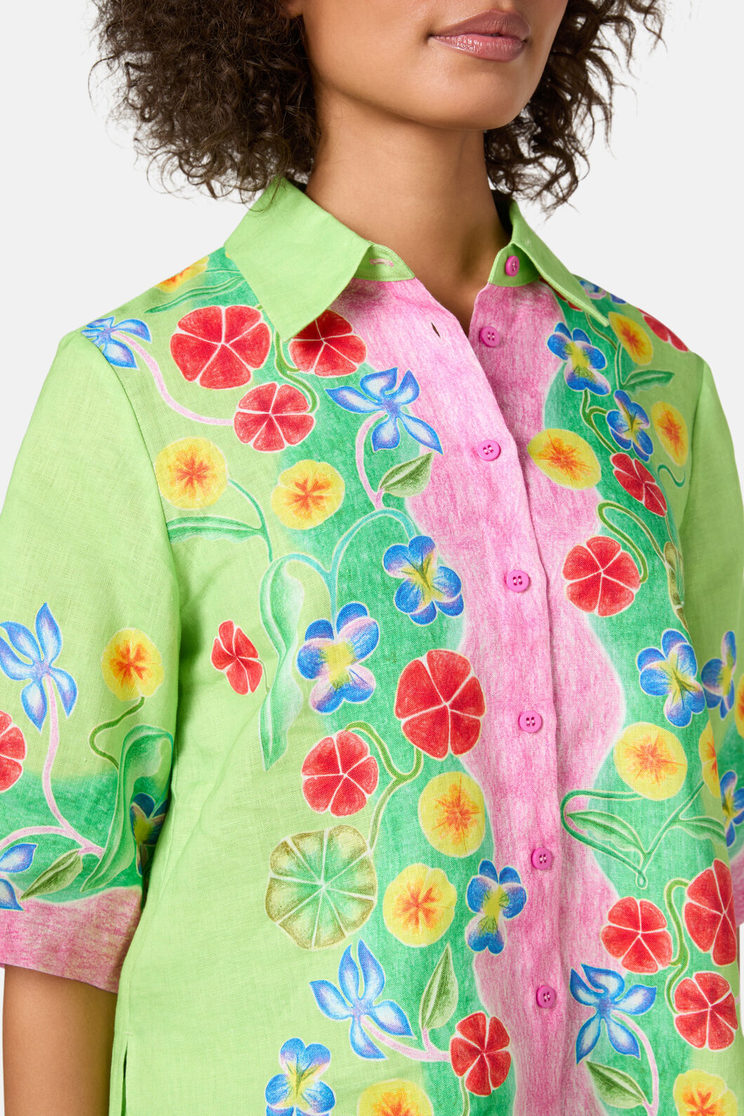 Gorman - Botanica Linen Print Shirt - print