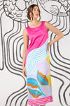 Gorman - Past Lover Print Slip Dress - print