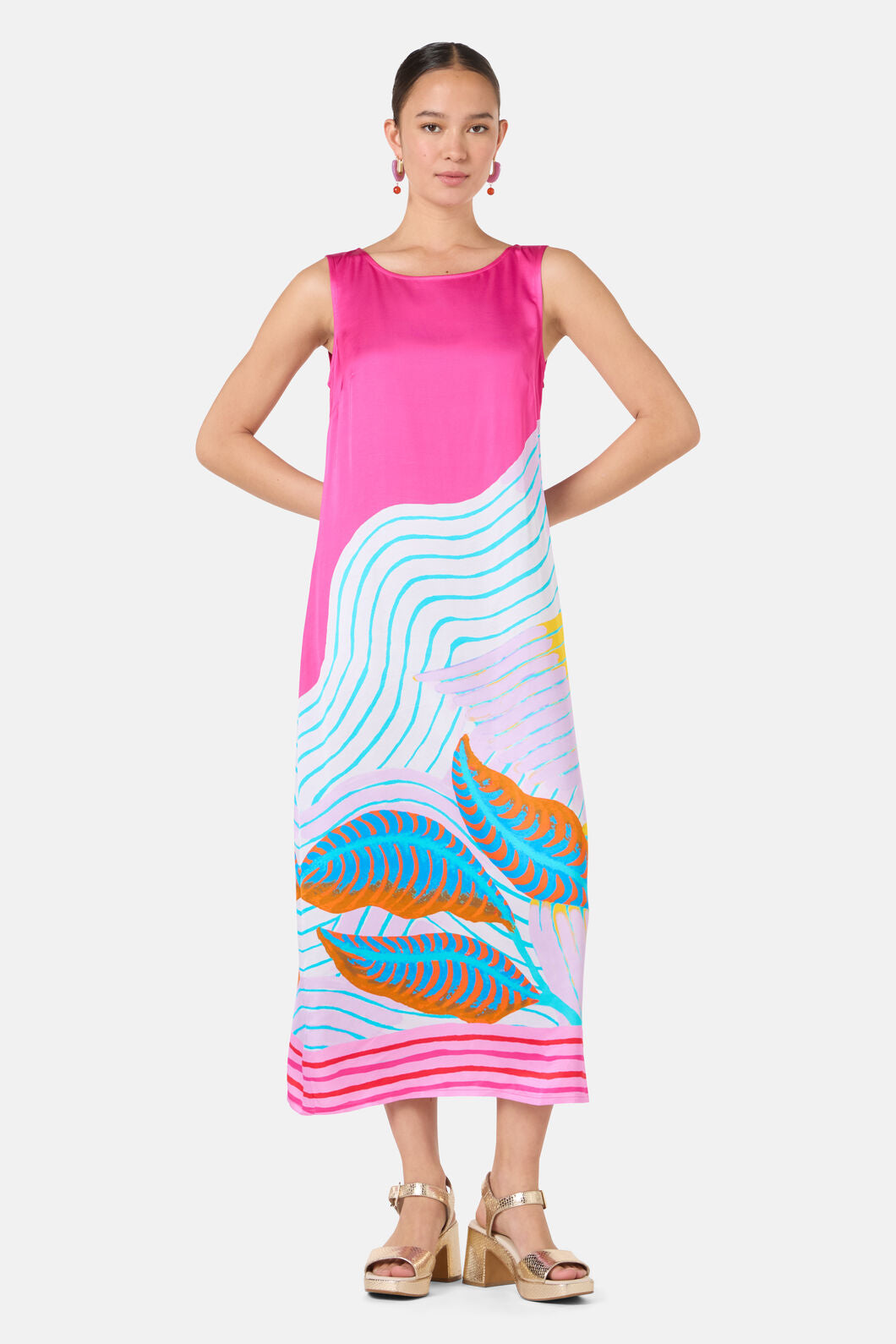 Gorman - Past Lover Print Slip Dress - print