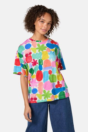 Gorman - Stamp Your Feet Print OS Tee - print