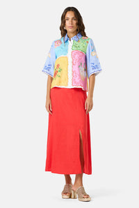 Gorman - Short Stitch Patch Shirt - print