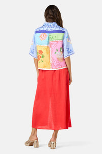 Gorman - Short Stitch Patch Shirt - print