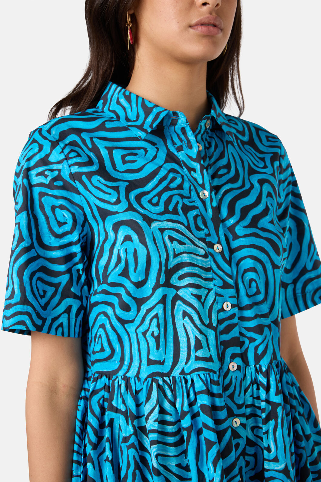 Gorman - Swirl Harvest Shirt Dress - print