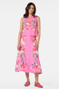 Gorman - Zebra Crossing Tank - print