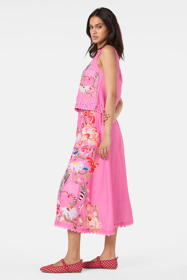 Gorman - Zebra Crossing Tank - print