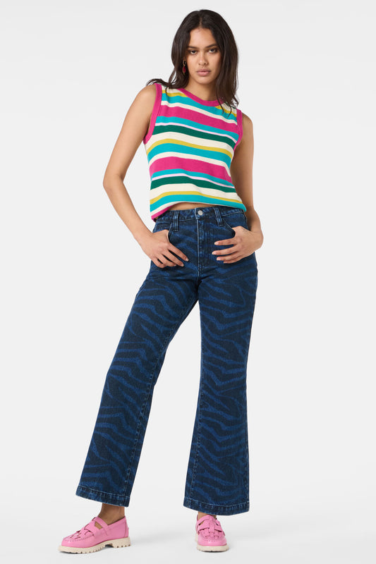 Gorman - Racing Stripe Jean - print